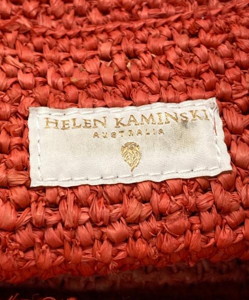 HELEN KAMINSKI（ヘレンカミンスキー）HELEN KAMINSKI (ヘレンカミンスキー) カゴバッグ レッド サイズ:-の古着・服飾アイテム