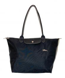 LONGCHAMP（ロンシャン）の古着「ルプリアージュ」｜ブラック