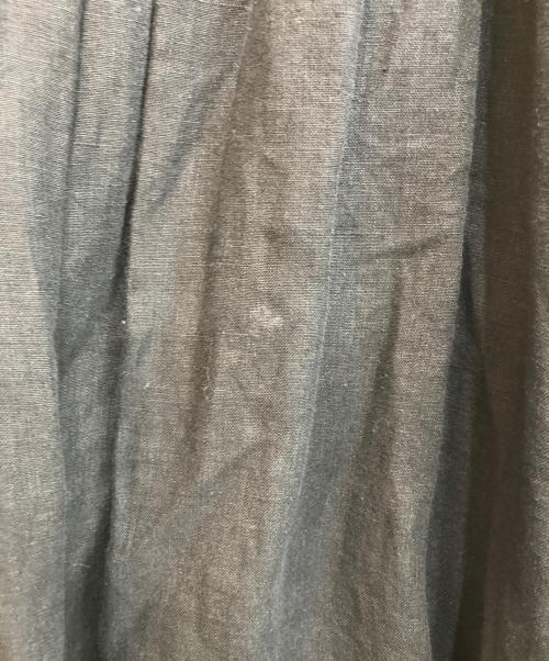 nest Robe（ネストローブ）nest Robe (ネストローブ) リネンキャミワンピース ブラック サイズ:SIZE Uの古着・服飾アイテム
