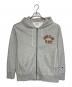 Champion（チャンピオン）の古着「REVERSE WEAVE 11.5oz. Terry Fleece ZIP HOODED SWEAT SHIRT」｜グレー