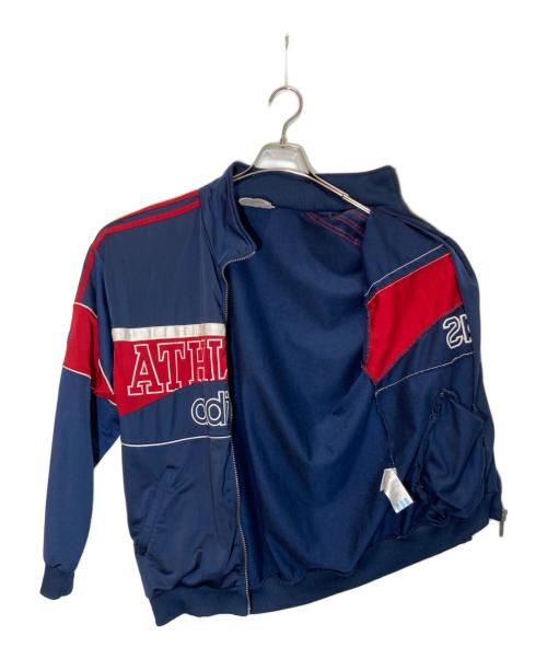 adidas（アディダス）adidas (アディダス) トラックジャケット ネイビー×レッド サイズ:Ⅿの古着・服飾アイテム