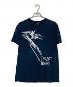 stussy×MASH S.Fステューシー×）の古着「プリントTシャツ」｜ブラック