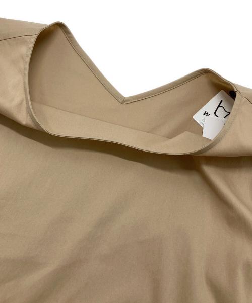 ELENDEEK（エレンディーク）ELENDEEK (エレンディーク) ボリュームフレアブラウス ベージュ サイズ:SIZE Freeの古着・服飾アイテム