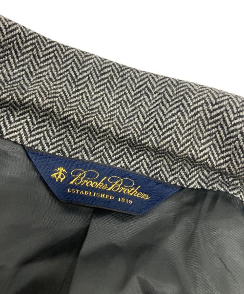 BROOKS BROTHERS（ブルックスブラザーズ）BROOKS BROTHERS (ブルックスブラザーズ) 2Bヘリンボーンジャケット グレー サイズ:39SHTの古着・服飾アイテム