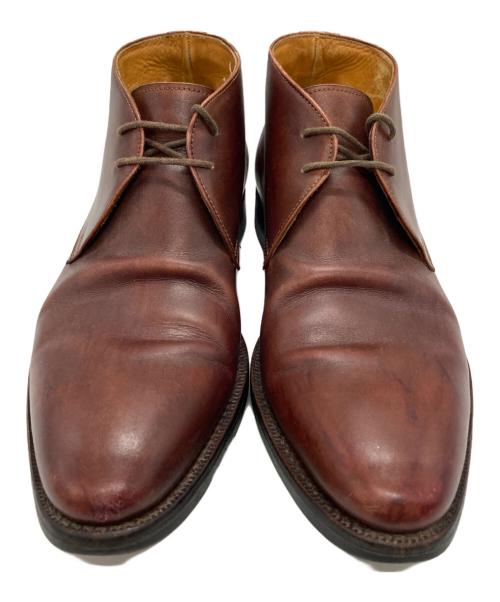 Jalan Sriwijaya（ジャランスリウァヤ）Jalan Sriwijaya (ジャランスリウァヤ) チャッカーブーツ ブラウン サイズ:SIZE 6 1/2の古着・服飾アイテム