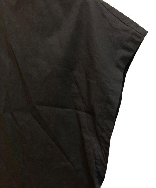 theory luxe（セオリーリュクス）theory luxe (セオリーリュクス) リネンブレンドワンピース ブラック サイズ:38の古着・服飾アイテム