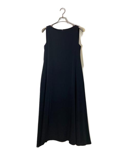 JENNE（ジェンヌ）JENNE (ジェンヌ) ノースリーブワンピース ブラック サイズ:Lの古着・服飾アイテム