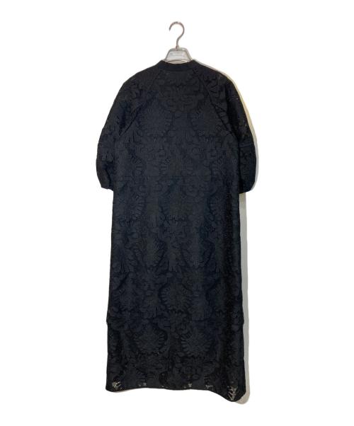 ADORE（アドーア）ADORE (アドーア) リーフオーナメントレースワンピース ブラック サイズ:38の古着・服飾アイテム
