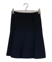 CELINE（セリーヌ）の古着「フレアスカート」｜ブラック