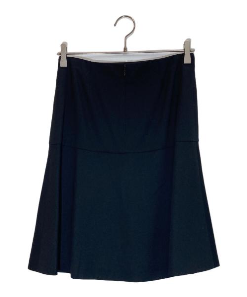 CELINE（セリーヌ）CELINE (セリーヌ) フレアスカート ブラック サイズ:36の古着・服飾アイテム