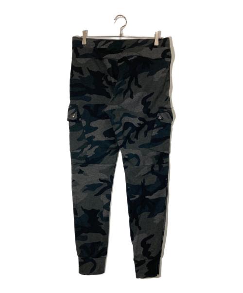 POLO RALPH LAUREN（ポロ・ラルフローレン）POLO RALPH LAUREN (ポロ・ラルフローレン) カモフラスウェットパンツ ブラック×グレー サイズ:Mの古着・服飾アイテム
