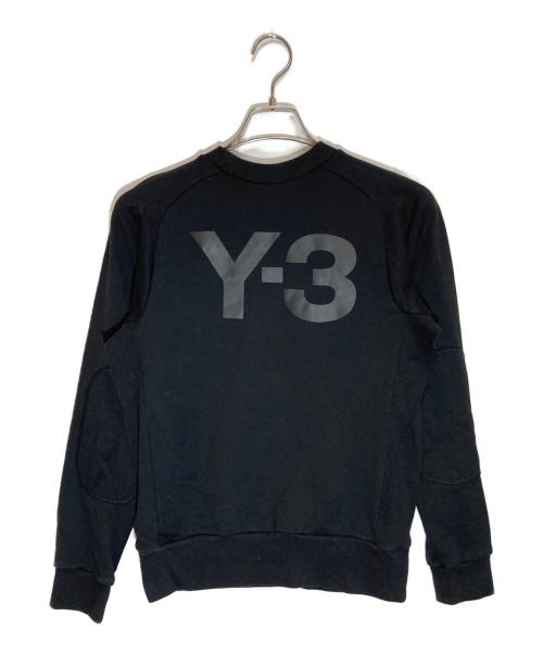 Y-3（ワイスリー）Y-3 (ワイスリー) バックプリントスウェット ブラック サイズ:XSの古着・服飾アイテム