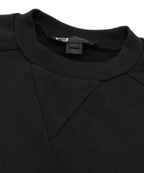 Y-3（ワイスリー）Y-3 (ワイスリー) バックプリントスウェット ブラック サイズ:XSの古着・服飾アイテム