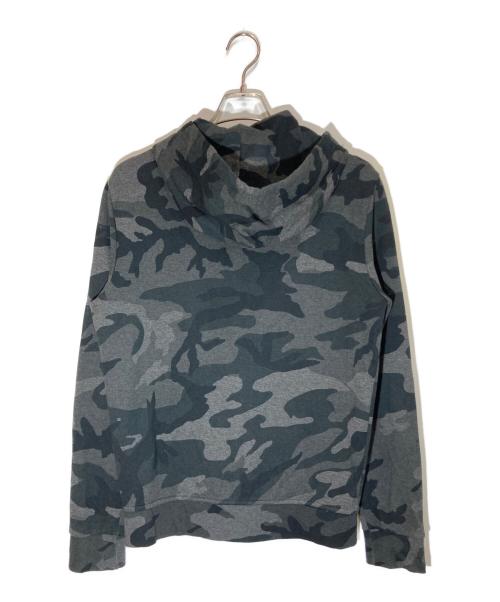 POLO RALPH LAUREN（ポロ・ラルフローレン）POLO RALPH LAUREN (ポロ・ラルフローレン) カモフラジップパーカー ブラック×グレー サイズ:Ⅿの古着・服飾アイテム