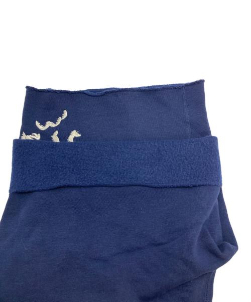 POLO RALPH LAUREN（ポロ・ラルフローレン）POLO RALPH LAUREN (ポロ・ラルフローレン) 刺繍スウェットハーフパンツ ネイビー サイズ:Ⅿの古着・服飾アイテム