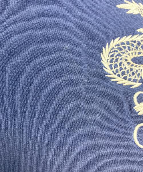 POLO RALPH LAUREN（ポロ・ラルフローレン）POLO RALPH LAUREN (ポロ・ラルフローレン) 刺繍スウェットハーフパンツ ネイビー サイズ:Ⅿの古着・服飾アイテム
