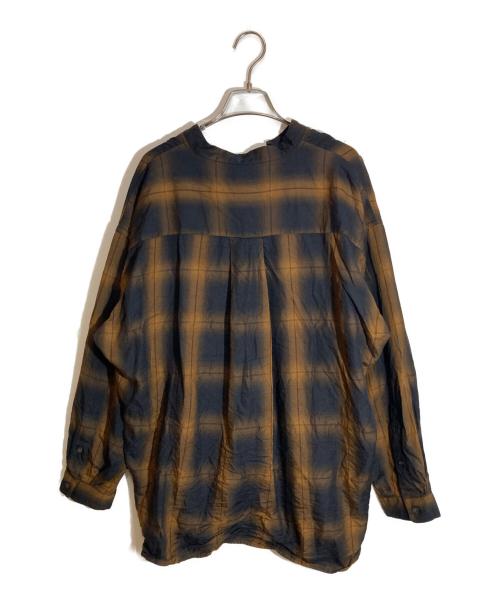 JOURNAL STANDARD（ジャーナルスタンダード）JOURNAL STANDARD (ジャーナルスタンダード) スタンドプルオーバー ブラウン×ブラック サイズ:-の古着・服飾アイテム