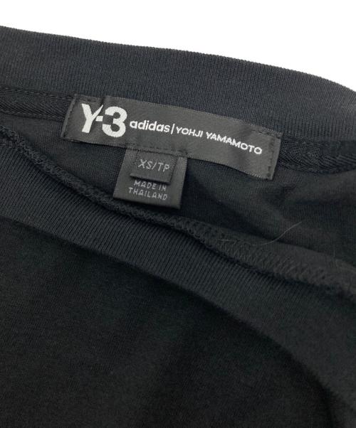 Y-3（ワイスリー）Y-3 (ワイスリー) クラシック ロングスリーブ カットソー ブラック サイズ:XSの古着・服飾アイテム