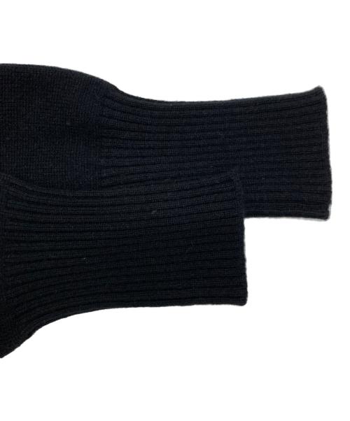 CHANEL（シャネル）CHANEL (シャネル) ココマークボタンカシミヤカーディガン ブラック サイズ:36の古着・服飾アイテム