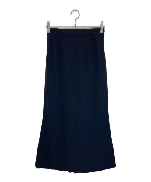 JENNE（ジェンヌ）JENNE (ジェンヌ) バックトレーンスカート ブラック サイズ:Lの古着・服飾アイテム