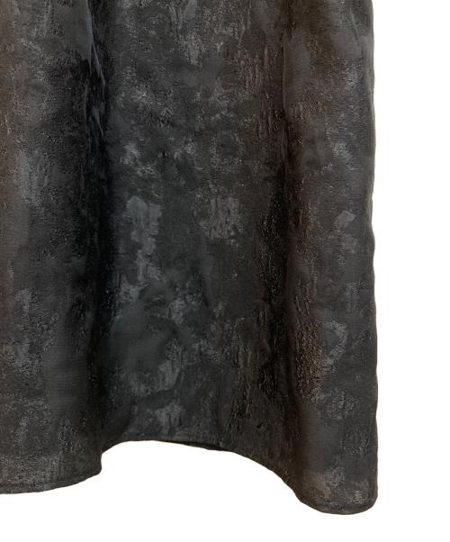 ANDRESD（アンドレスド）ANDRESD (アンドレスド) bubble sleeve jacquard dress ブラック サイズ:Ⅿの古着・服飾アイテム