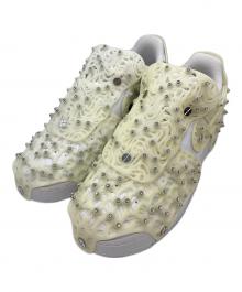 NIKE（ナイキ）の古着「Women's Air Force 1 Low Retro Reflective Crystal "Triple White"」｜ホワイト×ベージュ