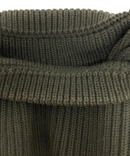 ANDERSEN-ANDERSEN（アンデルセン アンデルセン）Andersen-Andersen (アンデルセン アンデルセン) クルーネックニット カーキ サイズ:XSの古着・服飾アイテム