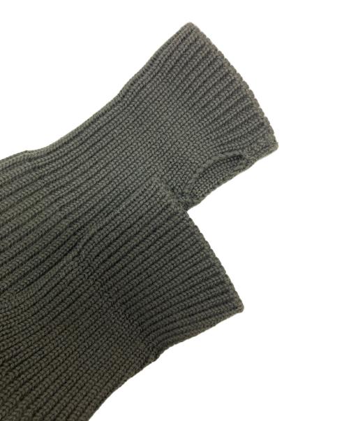 ANDERSEN-ANDERSEN（アンデルセン アンデルセン）Andersen-Andersen (アンデルセン アンデルセン) クルーネックニット カーキ サイズ:XSの古着・服飾アイテム