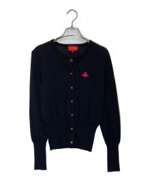 Vivienne Westwood RED LABEL（ヴィヴィアンウエストウッドレッドレーベル）の古着「オーブデザインカーディガン」｜ブラック