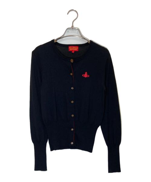 Vivienne Westwood RED LABEL（ヴィヴィアンウエストウッドレッドレーベル）Vivienne Westwood RED LABEL (ヴィヴィアンウエストウッドレッドレーベル) オーブデザインカーディガン ブラック サイズ:2の古着・服飾アイテム