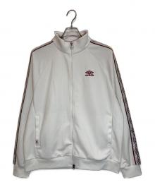 UMBRO（アンブロ）の古着「HBL OG STAND-NECK TRACKJACKET」｜ベージュ