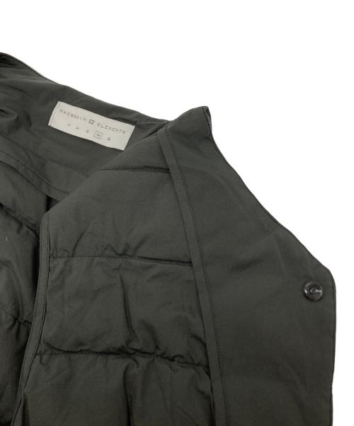 AXESQUIN ELEMENTS（アクシーズクイン エレメンツ）AXESQUIN ELEMENTS (アクシーズクイン エレメンツ) ダウンベスト グレー サイズ:SIZE 4の古着・服飾アイテム