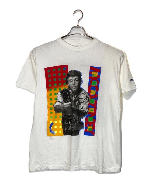 バンドTシャツ（バンドTシャツ）バンドTシャツ (バンドTシャツ) バンドTシャツ ホワイト サイズ:Ⅿの古着・服飾アイテム
