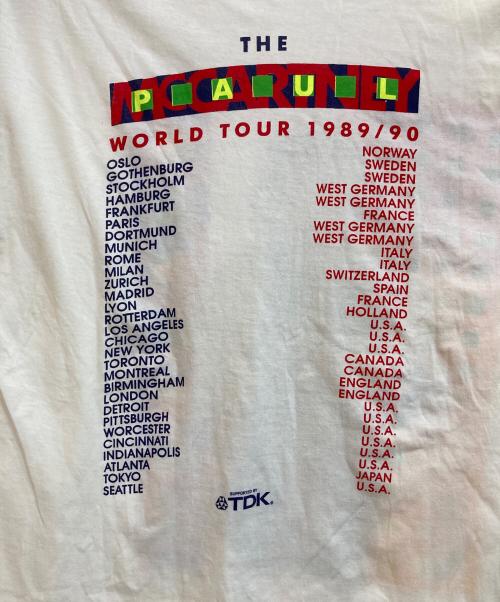 バンドTシャツ（バンドTシャツ）バンドTシャツ (バンドTシャツ) バンドTシャツ ホワイト サイズ:Ⅿの古着・服飾アイテム