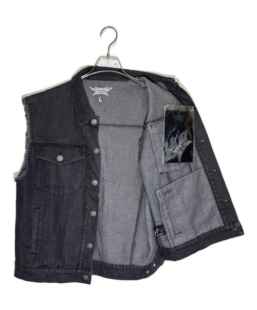 -（-）- (-) バトルジャケット グレー サイズ:Lの古着・服飾アイテム