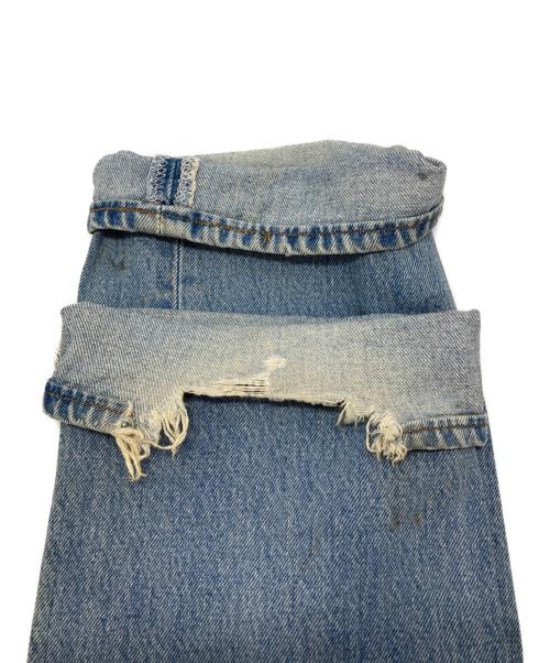 DOLCE & GABBANA（ドルチェ＆ガッバーナ）DOLCE & GABBANA (ドルチェ＆ガッバーナ) リメイクデザインデニムパンツ ブルー サイズ:46の古着・服飾アイテム