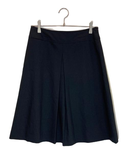 CELINE（セリーヌ）CELINE (セリーヌ) タックスカート ブラック サイズ:36の古着・服飾アイテム