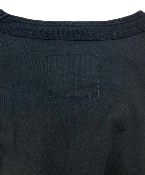 sacai（サカイ）sacai (サカイ) レイヤードデザインサイドスリットロングスリーブカットソー ブラック サイズ:1の古着・服飾アイテム