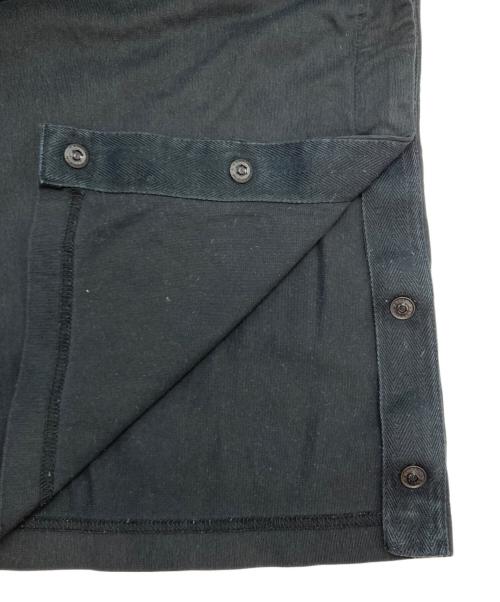 sacai（サカイ）sacai (サカイ) レイヤードデザインサイドスリットロングスリーブカットソー ブラック サイズ:1の古着・服飾アイテム