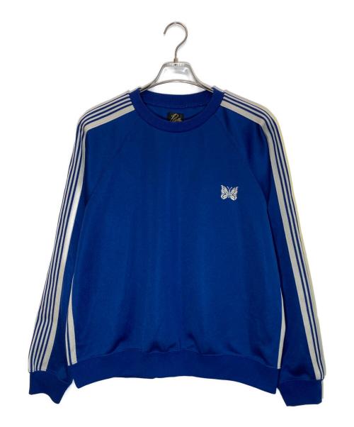 Needles（ニードルズ）Needles (ニードルズ) Track Crew Neck Shirt ブルー サイズ:Mの古着・服飾アイテム
