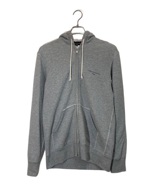 COMME des GARCONS HOMME（コムデギャルソン オム）COMME des GARCONS HOMME (コムデギャルソン オム) ジップパーカー グレー サイズ:SSの古着・服飾アイテム