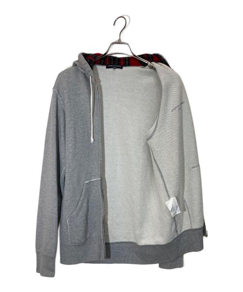 COMME des GARCONS HOMME（コムデギャルソン オム）COMME des GARCONS HOMME (コムデギャルソン オム) ジップパーカー グレー サイズ:SSの古着・服飾アイテム