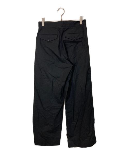 SINME（シンメ）SINME (シンメ) タックパンツ ブラック サイズ:1の古着・服飾アイテム