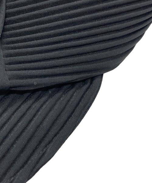 PLEATS PLEASE（プリーツプリーズ）PLEATS PLEASE (プリーツプリーズ) プリーツキャップ ブラック サイズ:-の古着・服飾アイテム