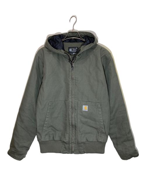 CarHartt（カーハート）CarHartt (カーハート) washed duck insulated active jacket モスグリーン サイズ:Sの古着・服飾アイテム