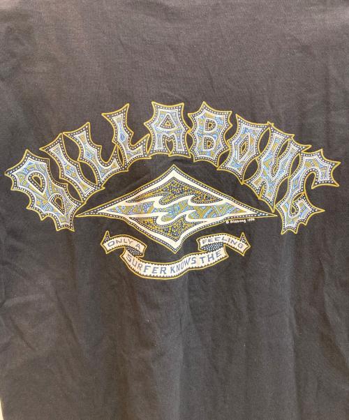 Billabong（ビラボン）Billabong (ビラボン) プリントTシャツ ブラック サイズ:Ⅿの古着・服飾アイテム