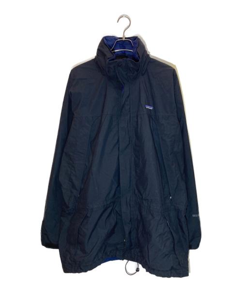 Patagonia（パタゴニア）Patagonia (パタゴニア) リキッドスカイジャケット ブラック×ネイビー サイズ:XLの古着・服飾アイテム