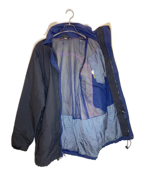 Patagonia（パタゴニア）Patagonia (パタゴニア) リキッドスカイジャケット ブラック×ネイビー サイズ:XLの古着・服飾アイテム