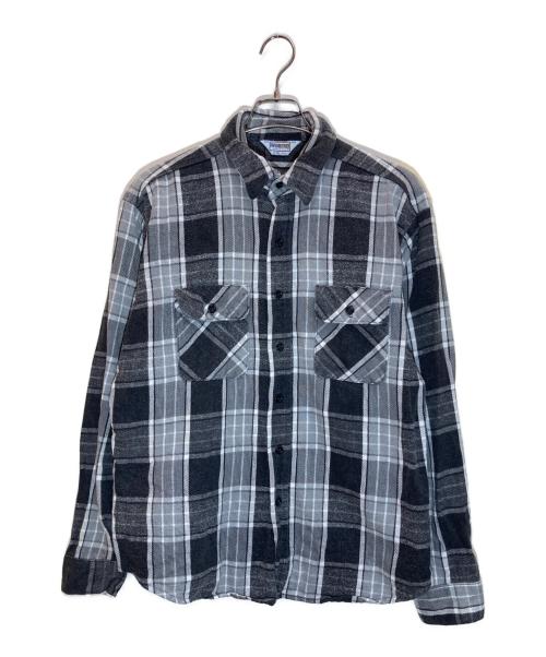 FIVE BROTHER（ファイブブラザー）FIVE BROTHER (ファイブブラザー) ネルシャツ グレー サイズ:XLの古着・服飾アイテム