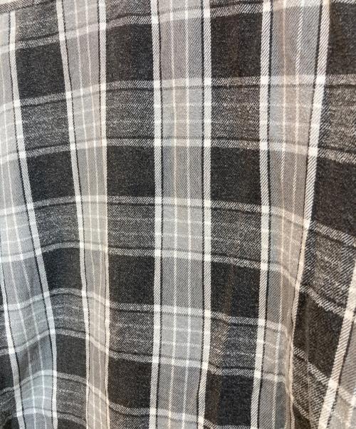 FIVE BROTHER（ファイブブラザー）FIVE BROTHER (ファイブブラザー) ネルシャツ グレー サイズ:XLの古着・服飾アイテム